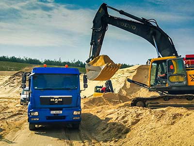 Piasek - sprzedaż, transport, dostawa